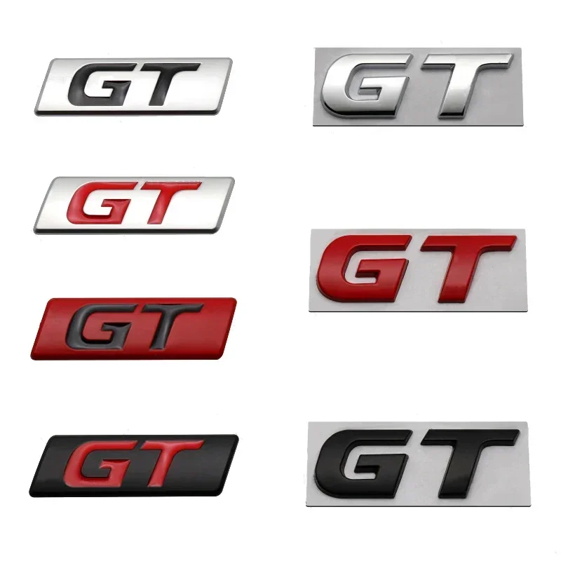 Автомобильная эмблема с логотипом GT наклейка из металлического сплава для Hyundai
