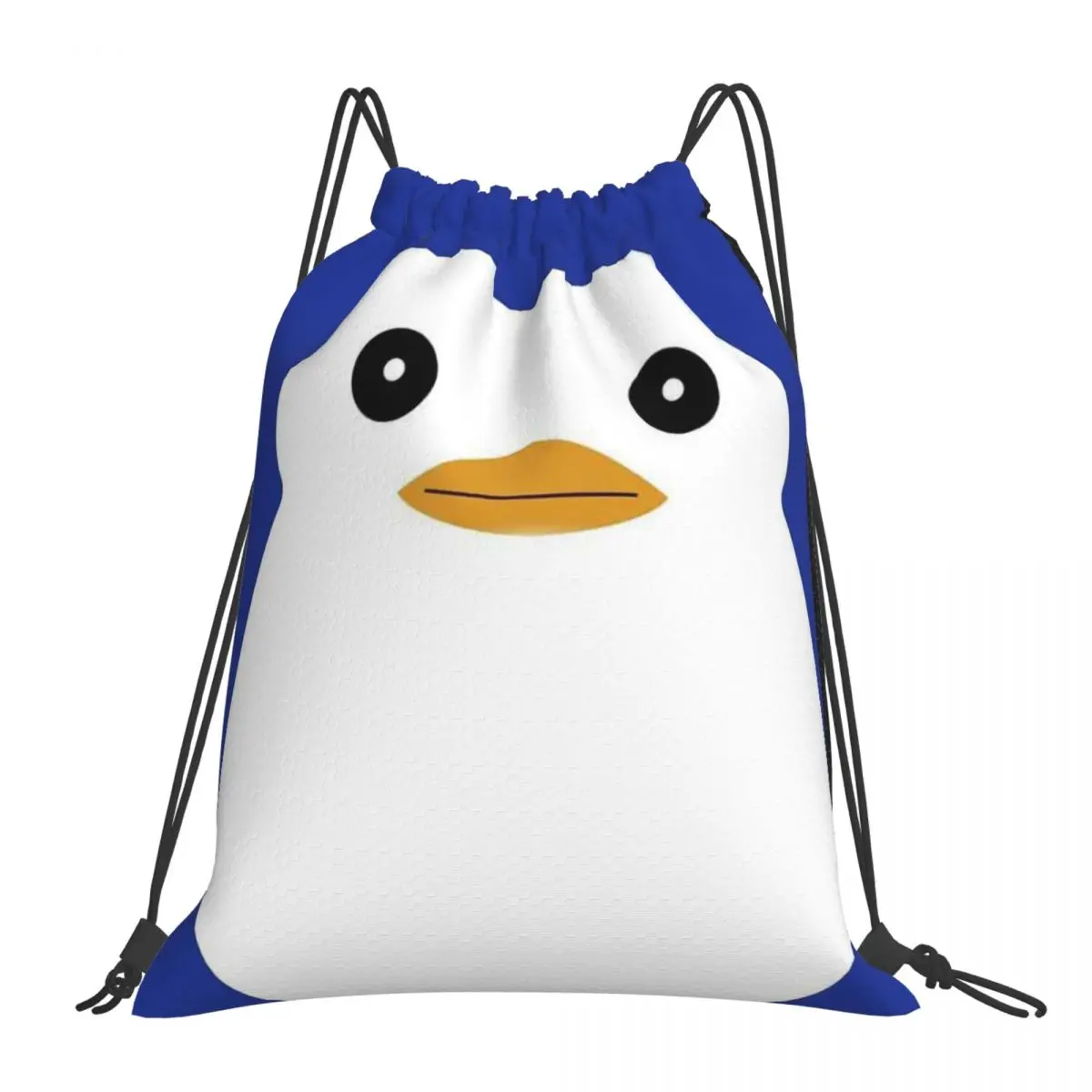 

Mawaru Penguindrum - Penguin No. 2 Backpacks Portable Drawstring Bags Drawstring Bundle Pocket Shoes Bag Book Bags For Travel