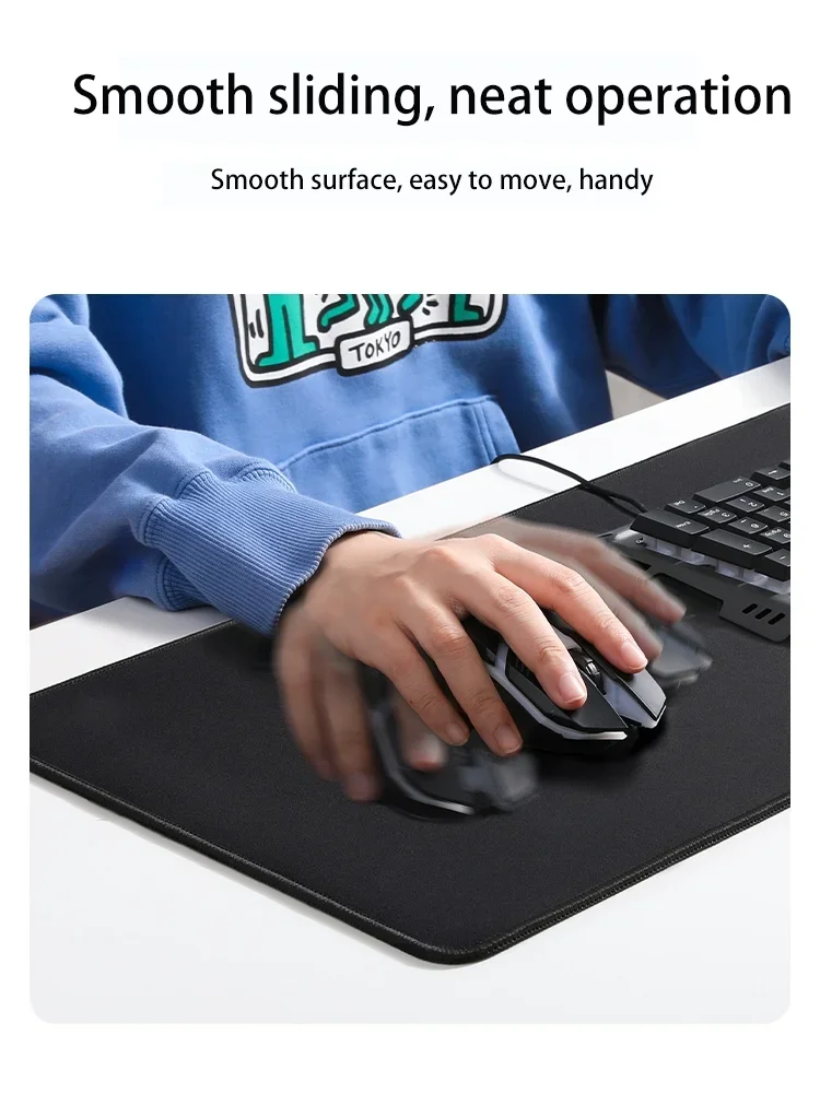 Резиновый коврик для мыши 500x1000x3 мм Женский Офисный Компьютерный обучающий