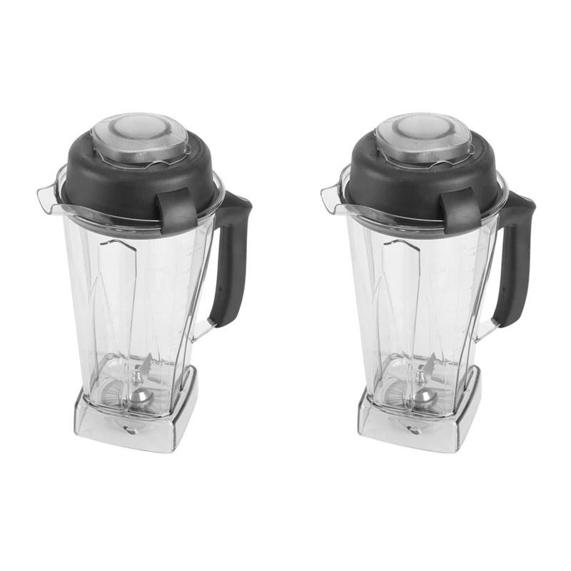 2X Blender Container 64 Ounce, Replacement For Vitamix Blend