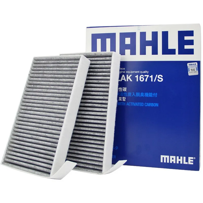 Воздушный фильтр салона MAHLE LAK1671/S для Tesla Model 3 модель Y EV 2 шт. активированный уголь