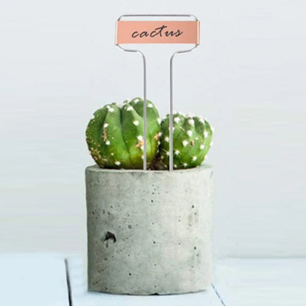 10 шт. классификационные тарелки для рассады этикетки растений медные