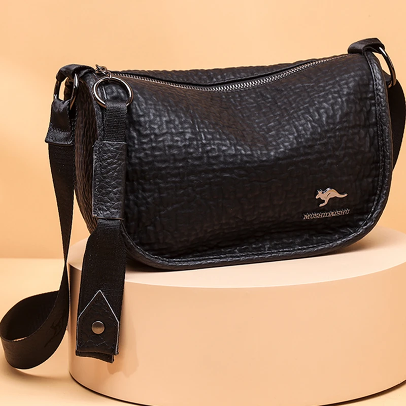 

Soft Genuine Leather Women Tote Bag High Quality Ladies Handbag Fashion New Cow Leather Shoulder Crossbody Bag Female Sac a Main