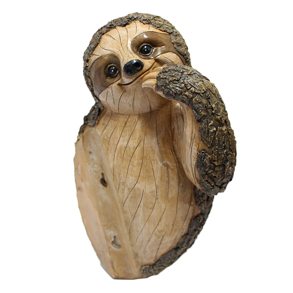 

Home Yard Decor Sloth-designed Outdoor Pendant Garden Resin Animals Decor