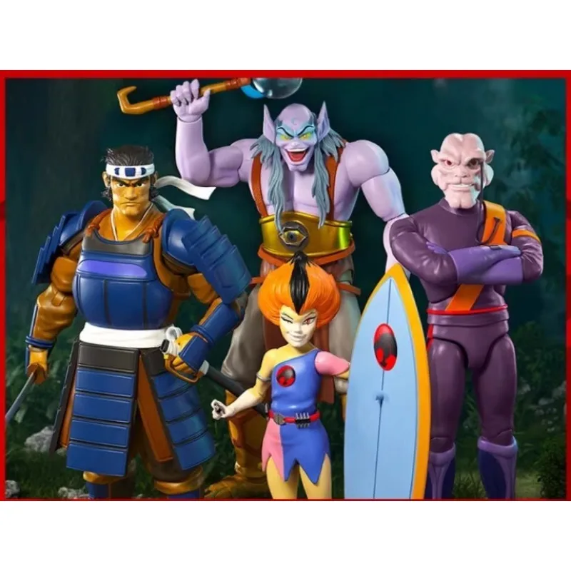 Экшн-фигурки Super7 thunderdogs TCW8 Самурай хачман капитан шина 6 дюймов 1/12 набор кукол