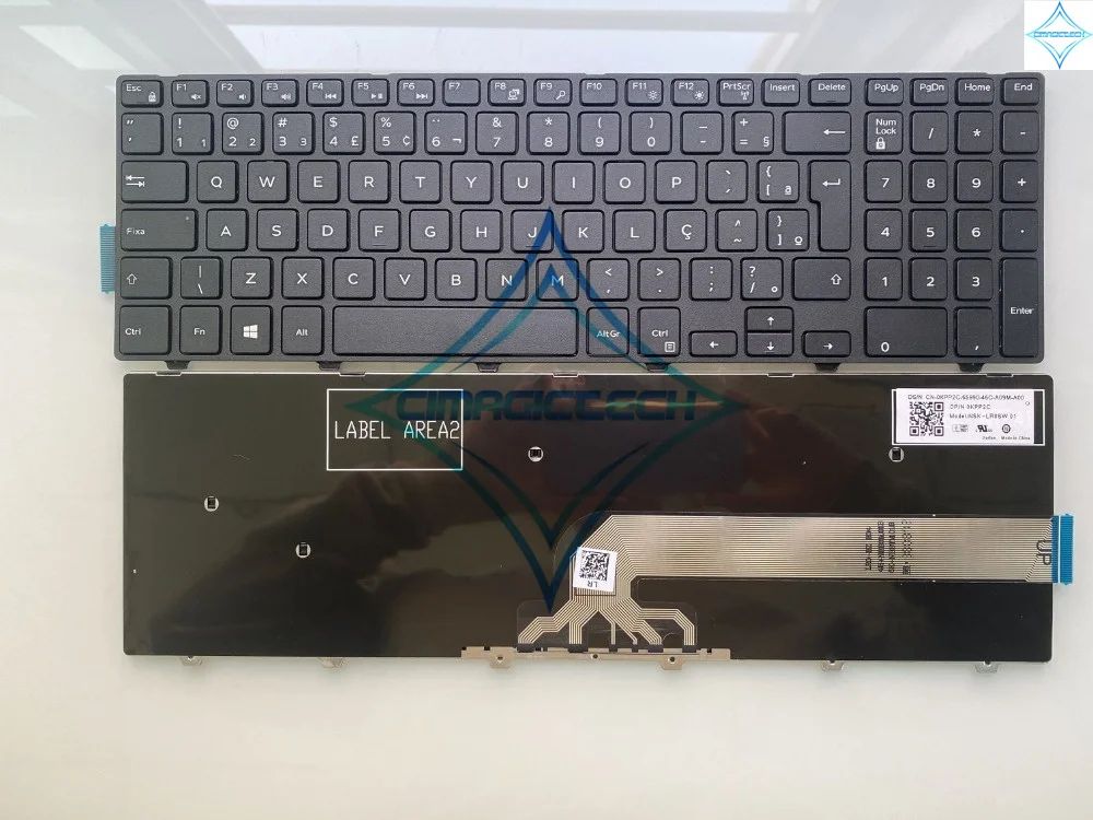 Оригинальная новая клавиатура US SP LA BR Для Dell Inspiron 15 3000 5000 3541 3542 5542 3550 5545 5547 3551 3552 3559