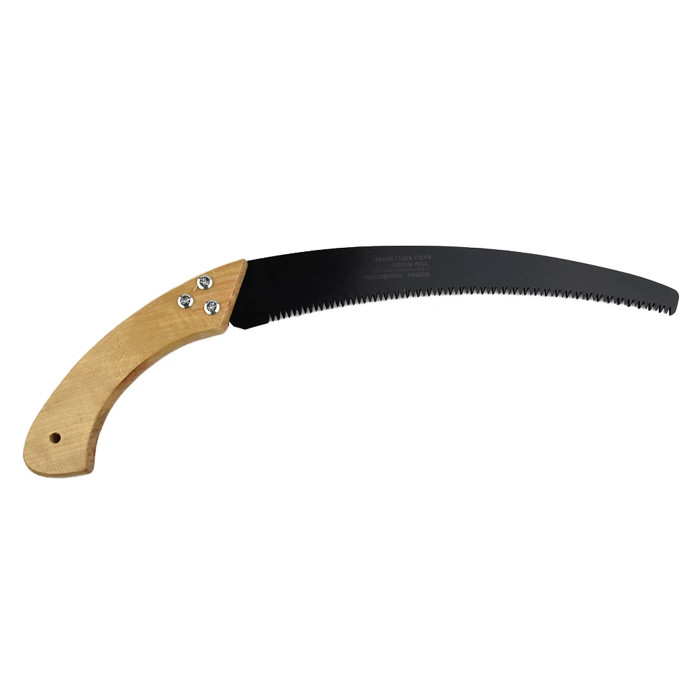 

350mm Hand Saw 3Cutting Edges Blade Pruning Tree Trimmer For Sawing BranchesTrim Fruit Trees Garden Properties Outdoor Tools