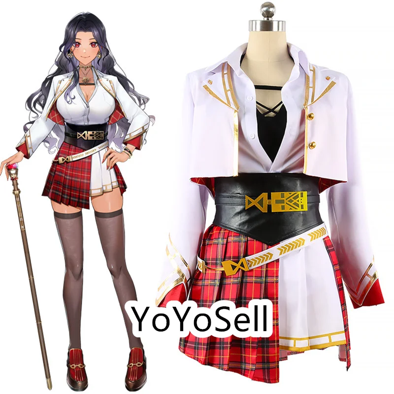 VTuber NIJISANJI ILUNA Scarle Yonaguni Косплей Костюм