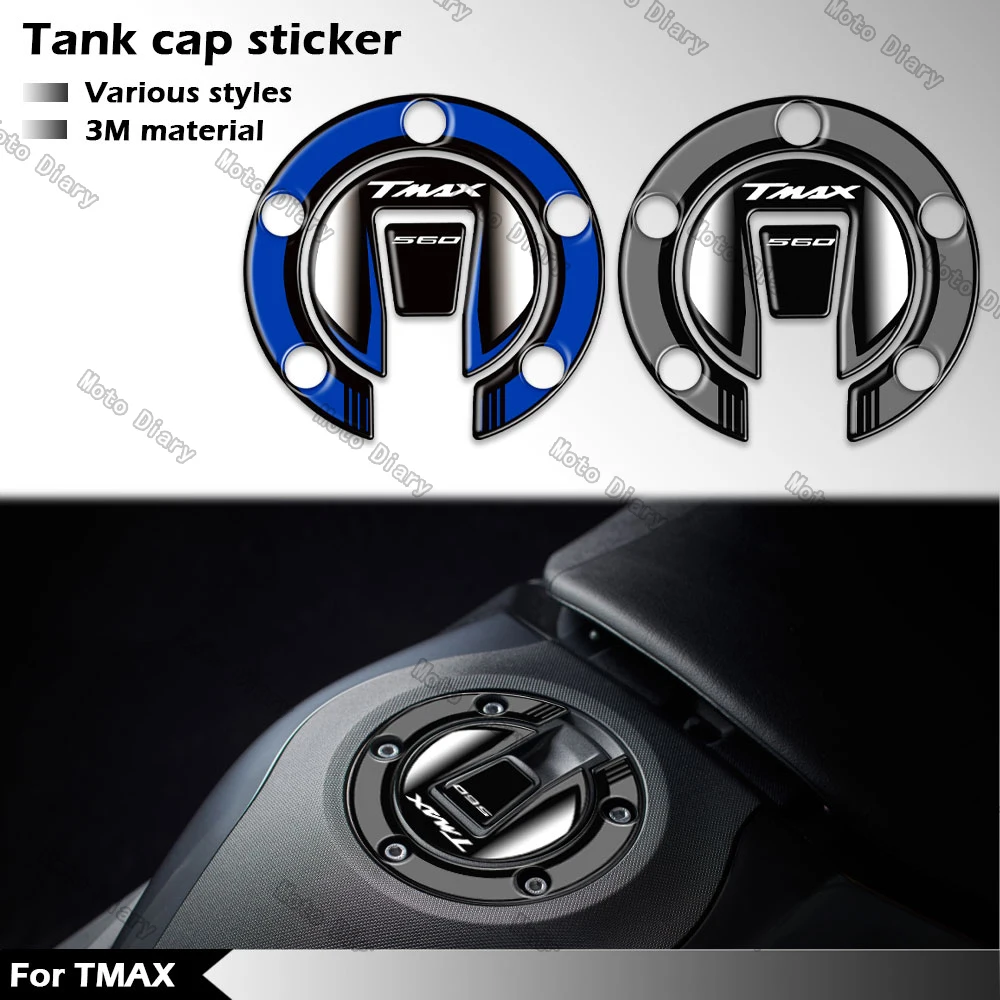 Для Tmax 560 наклейка на крышку топливного бака 3D масляная газовая крышка защитная