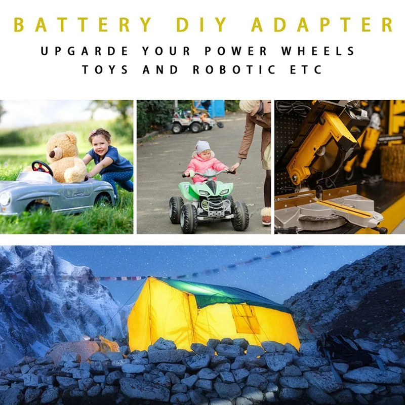 Адаптер аккумулятора для Dewalt 20 В аккумулятор 18 док-станция разъем питания