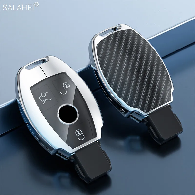 

Car Key Cover Case Holder For Mercedes Benz CLS CLA GLC SLK AMG A B C E S Class W223 W204 W206 W212 W176 W177 S450L Accessories