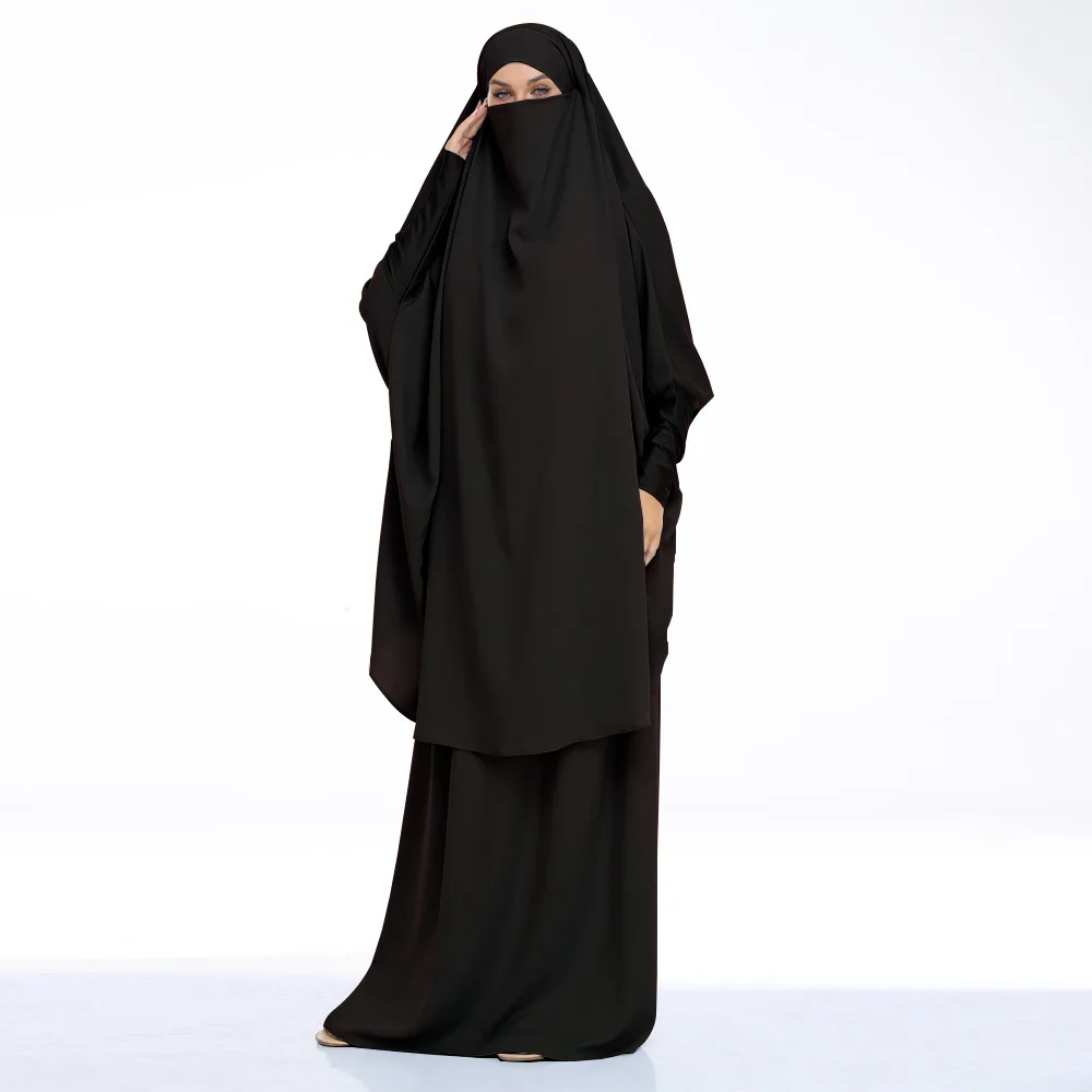 Ramadan Muslim Prayer Garment Abayas for Women Dubai Abaya Turkey Hijab Dress Islam Caftan Kaftan Khimar Jilbab Niqab Djellaba