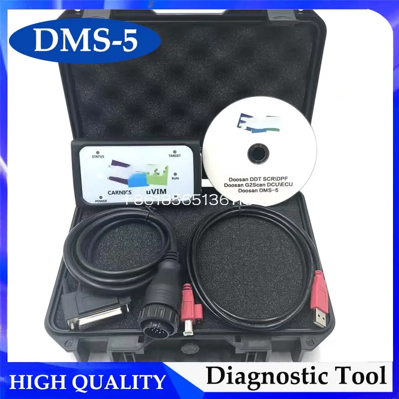 

Высококачественный диагностический инструмент для проверки DDT SCR DPF G2 Scan DCU ECU DMS-5 Hardware + версия программного обеспечения для экскаватора Doosan