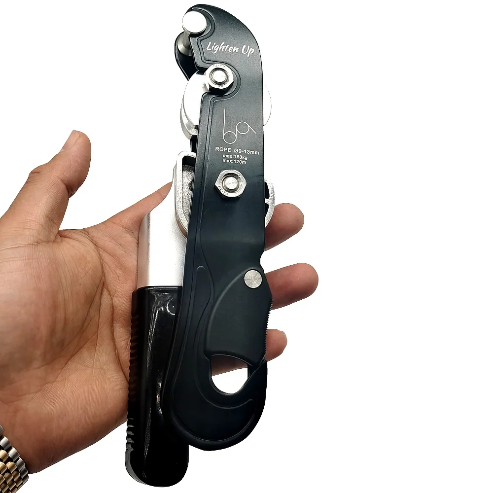 Спусковое устройство для скалолазания спусковое предотвращения с ручкой |