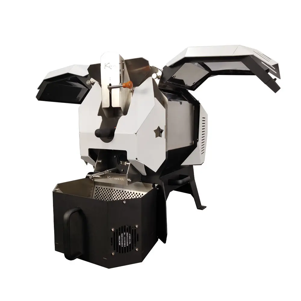 

1kg coffee bean roasting machine drum coffee roaster for Home & Small Cafe