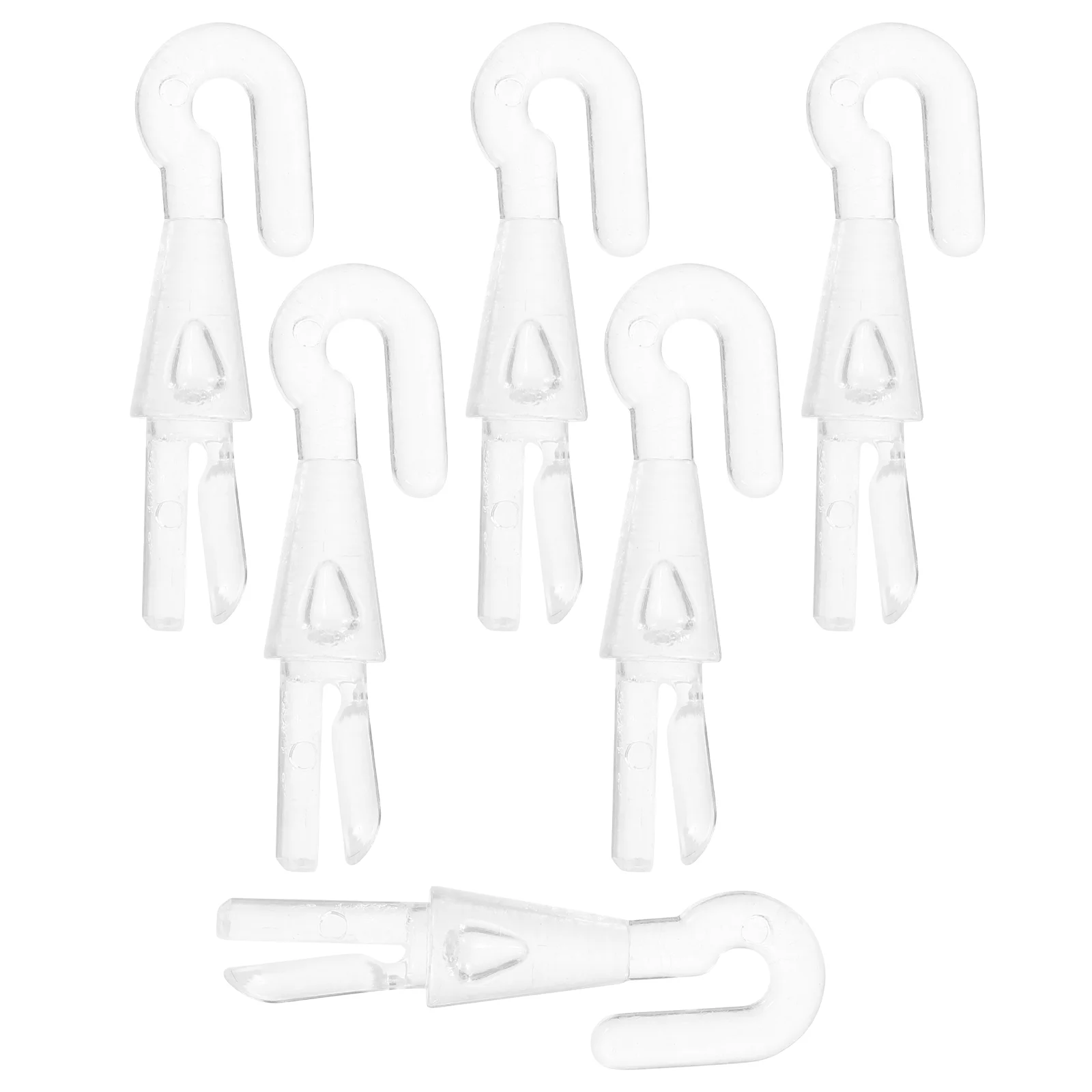 6 шт. крючки для штор поворотный стержень жалюзи сменная палочка мини-ленты