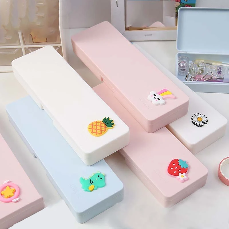 

1 шт., пластиковый чехол для ручек и карандашей