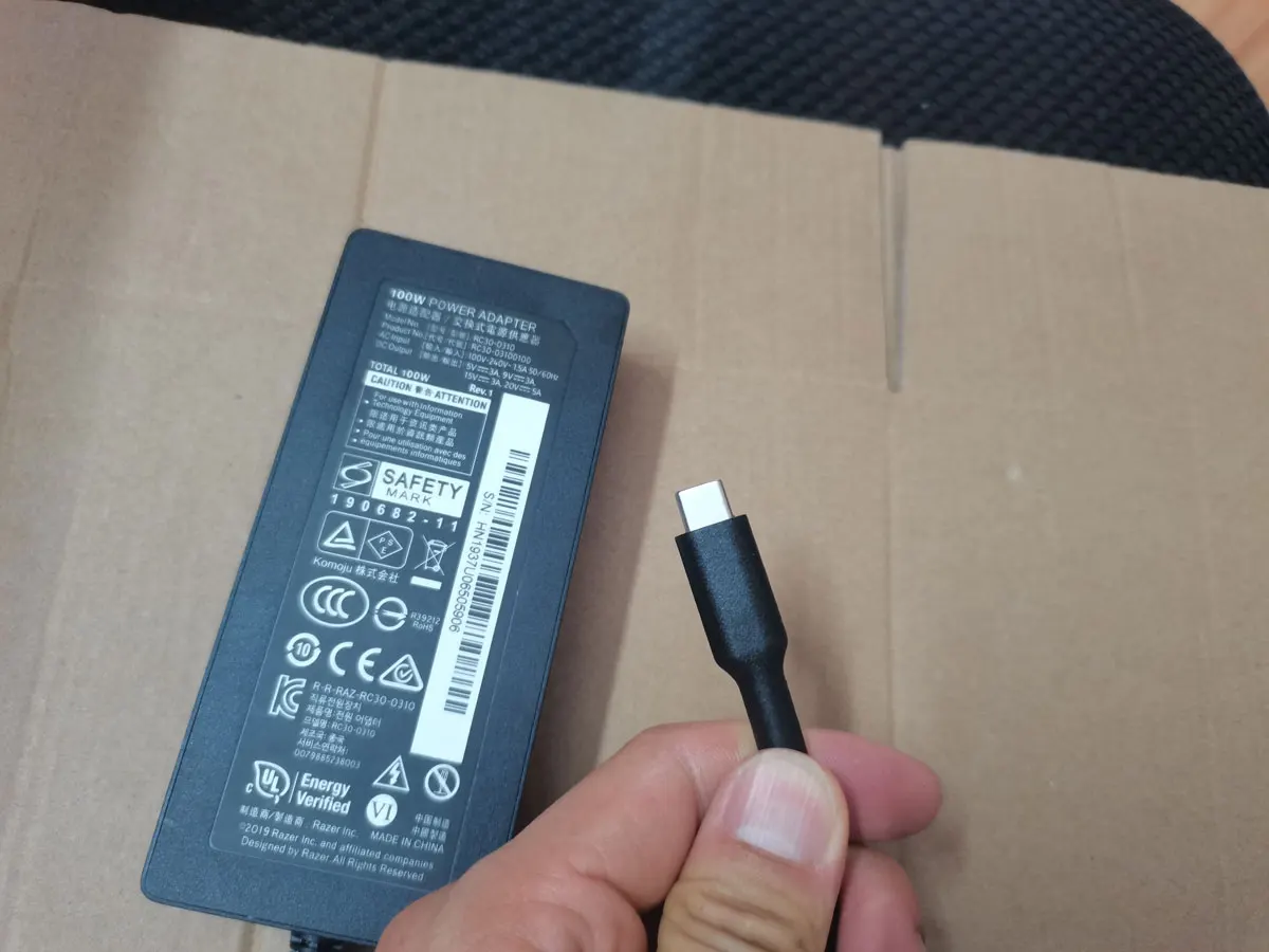 OEM 100W 20V 5A RC30-0310 AC адаптер для Razer Blade Stealth 13 USB-C игровой ноутбук оригинальный Puryuan