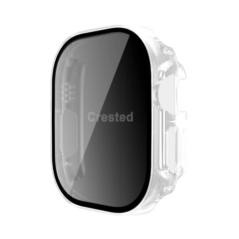 Чехол для Apple Watch ultra чехол 49 мм защита для экрана анти-шпионское закаленное стекло частная серия 8 SE 7 6 5 4 44 мм 40 мм 45 мм 41 мм