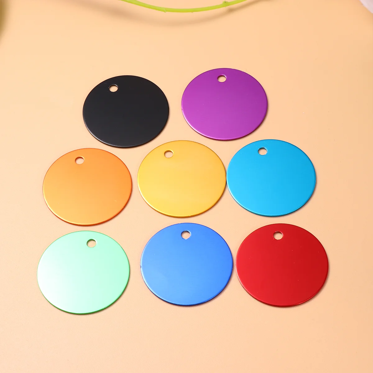 

Tag Tags Dog Pet Id Blanks Blank Metal Stamping Alloy Aluminum Cat Round Pendant Steel Stainless Personalized Name Diy Pets