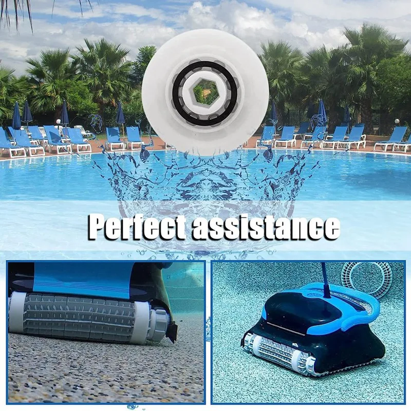 Направляющие колеса 4 шт. в упаковке с 2 шкивами фотозапчасти 3884997-R6 для Maytronics Dolphin