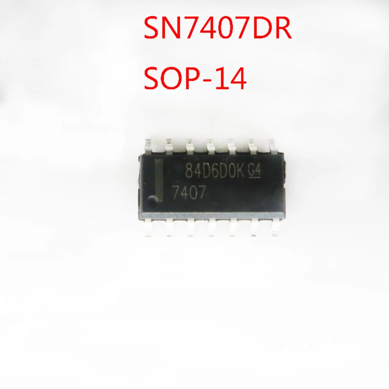 

New SN7407DR SN7407 package SOP14 patch buffer transceiver logic chip