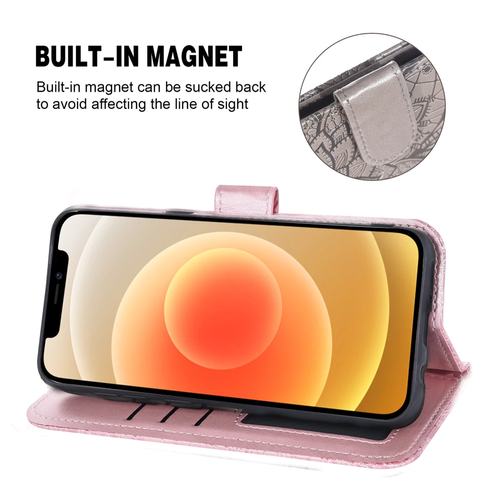 Фото Кожаный чехол-бумажник для LG K40 K12 X4 2019 Solo LTE L423DL xдавление Plus 2 Harmony 3 №4