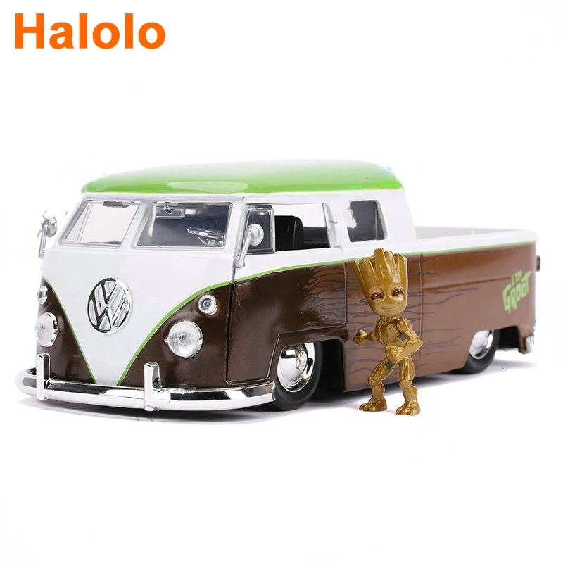 

Модель автомобиля VOLKSWAGEN из металлического сплава, 1:24, 1963