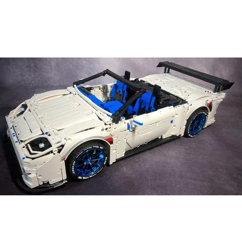 Классическая модель MOC-154847 Vita C6 ZR1 передвижной автомобиль гоночная серия