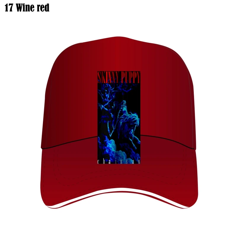 

Hot Rare Skinny Puppy Album Chainsaw Custom Hat Hats Reprint Cotton Free Shipping