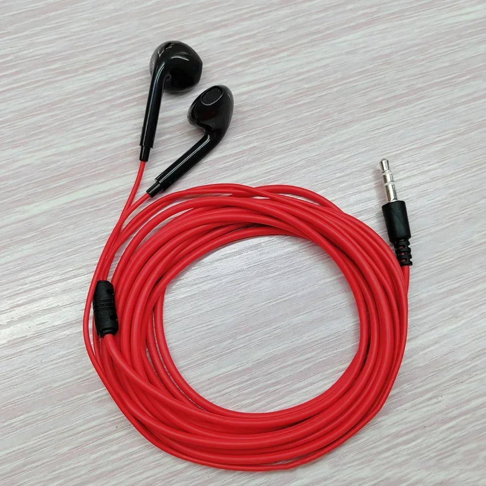 Наушники со звуковой картой 3 метра проводные наушники 5 мм полувкладыши MP3