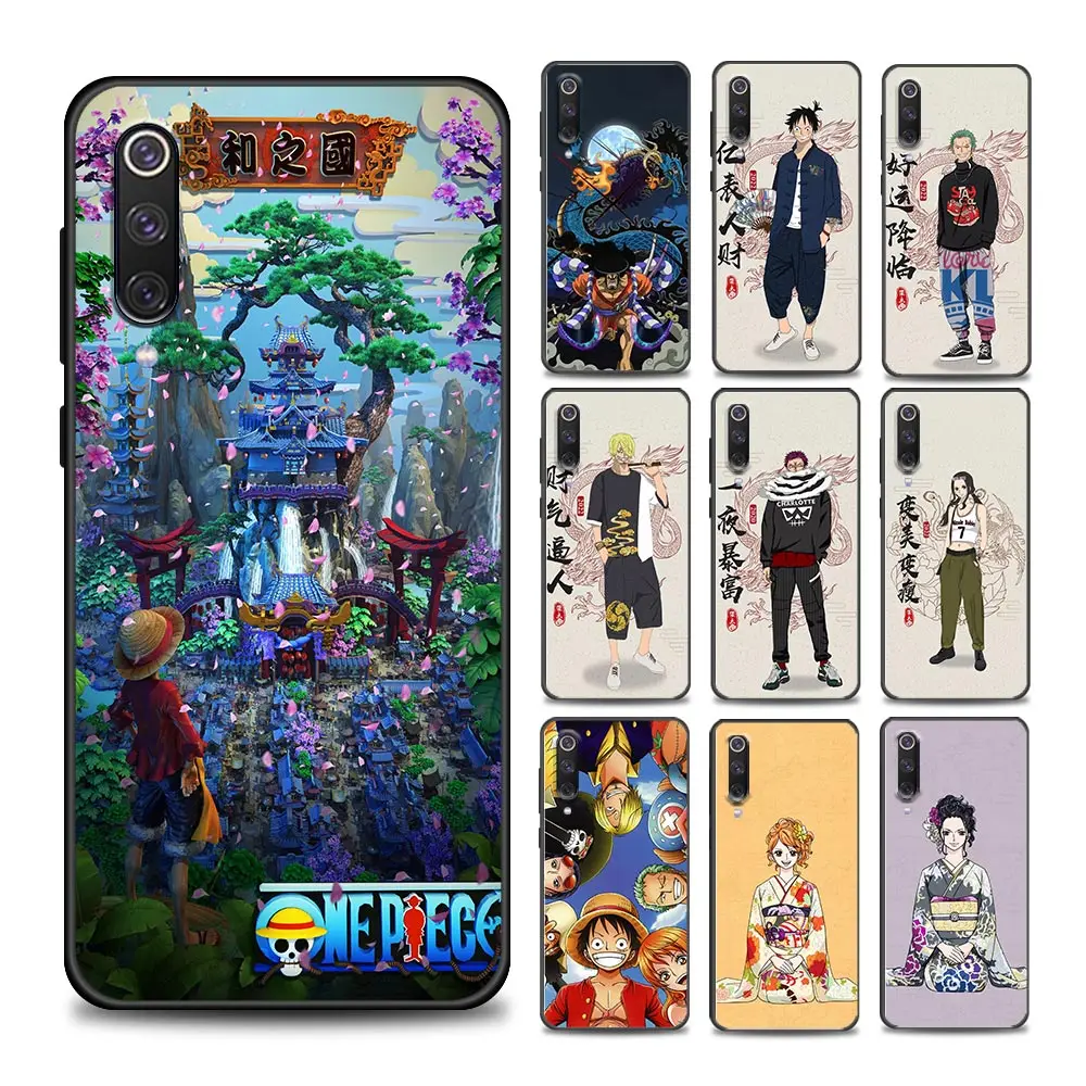 

Anime One Piece National Tide Retro Phone Case for Xiaomi Mi 9 9T SE Mi 10T 10S MiA2 Lite CC9 Pro Note 10 Pro 5G Soft Silicone