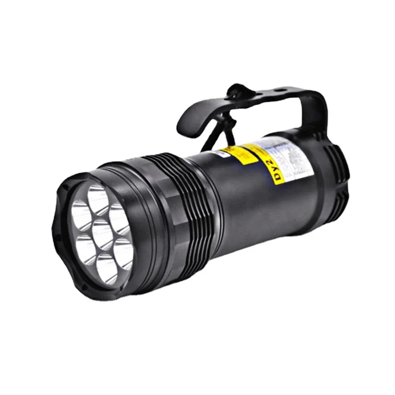 

aluminum over 4500 lumens rechargeable led diving flashlight