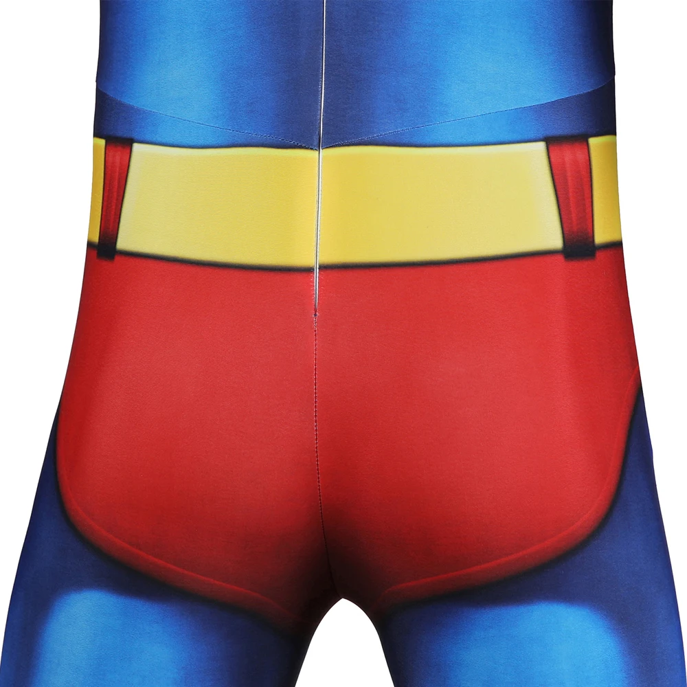 Высококачественный мужской костюм на Хэллоуин 1978 Zentai Маскировка супер Косплей