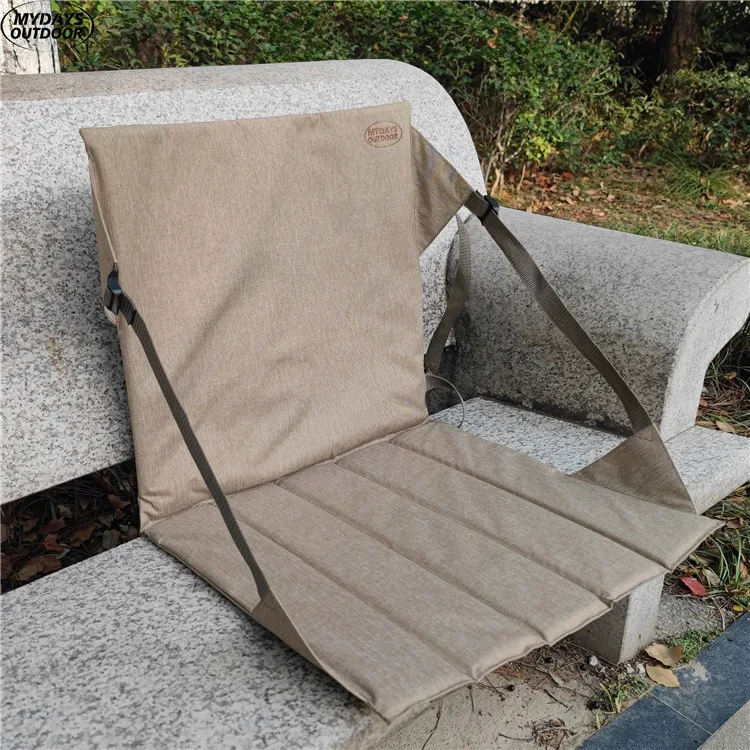 

Outdoor foldable stadium cushion camping chair cushion concert cushion beach backrest chair with backrest cushion