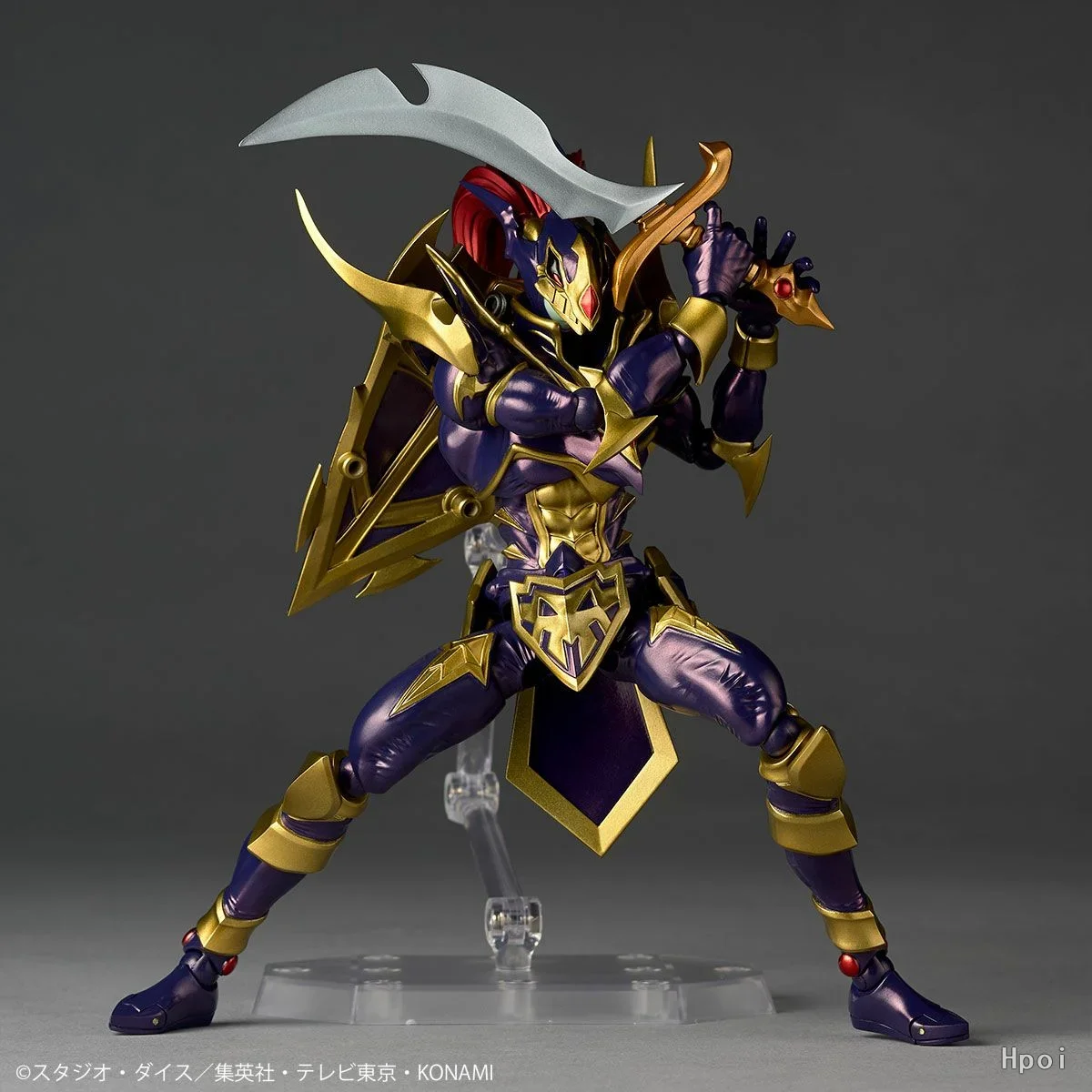 Фото 【MT】Доставка в течение 24 часов KAIYODO Revoltech Yu-Gi-Oh Duel Monsters Фигурка аниме-персонажа «Чёрный Блестящий Солдат» №5