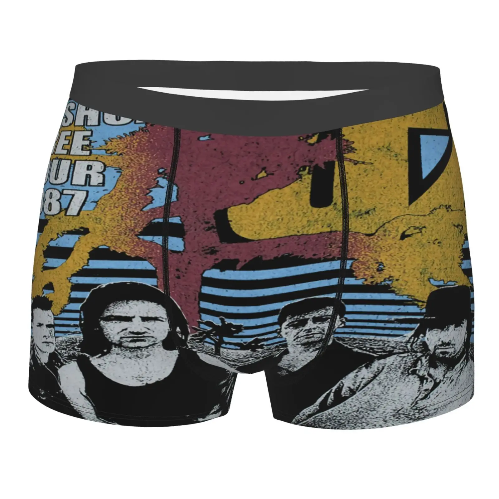 

Трусы-боксеры усиленные мужские U2, нижнее белье с мешочком, розовые низкие мужские трусы с мешочком, с помпоном, Длинные пикантные, 4229