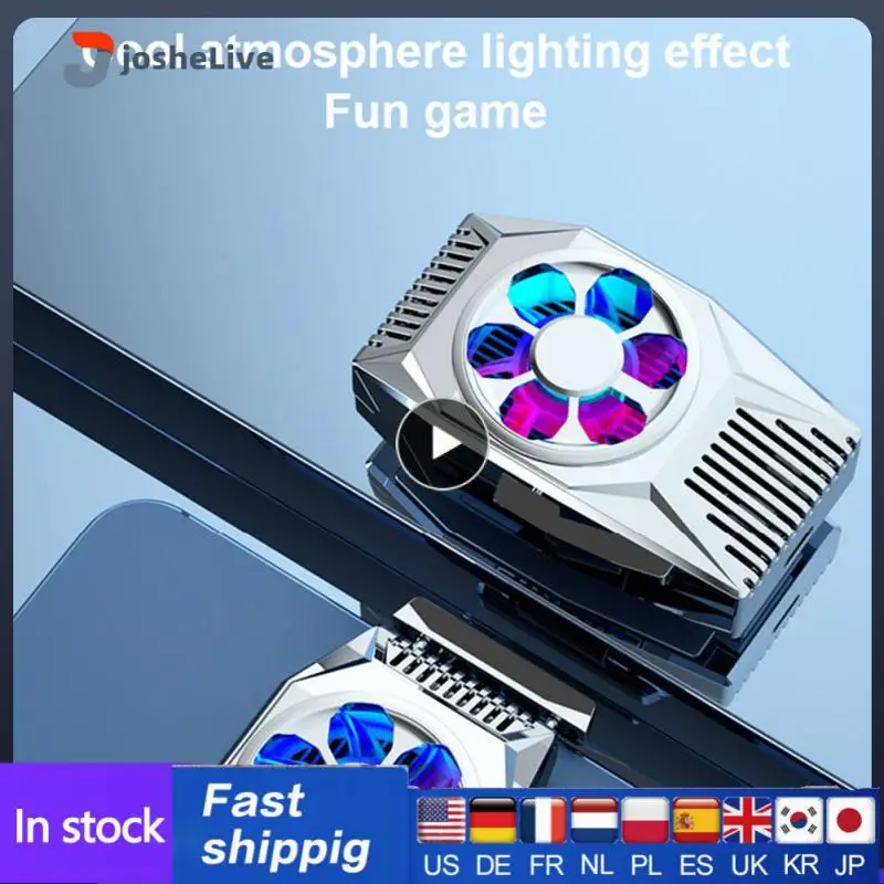 

Game Accessories Usb Powered Semiconductor Heat Sink Mobile Phone Cooler Low Power Consumption Portable Fan No Delay