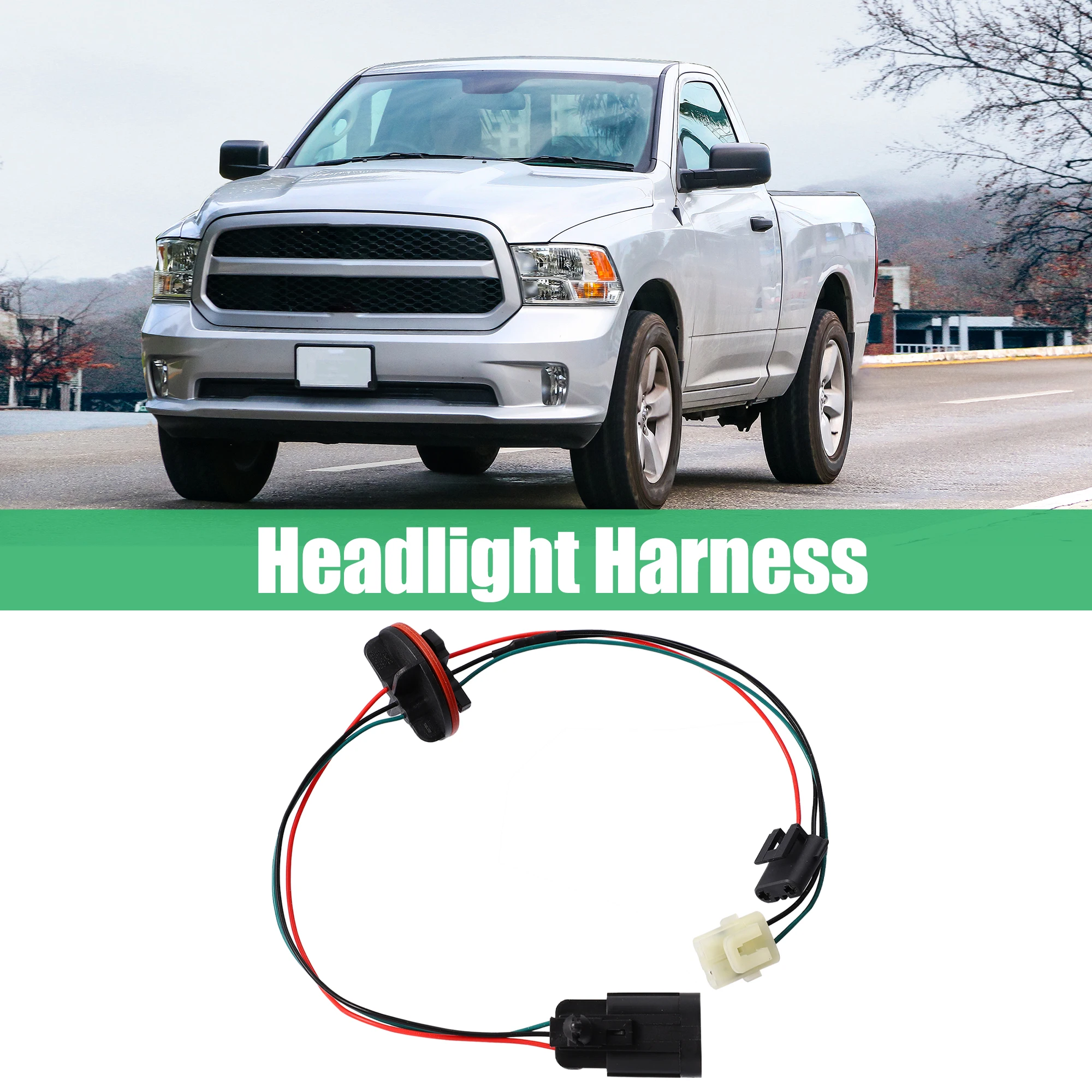 Жгут проводов для фар Uxcell 68193062AB Dodge Ram 1500 2500 3500 4500 автомобильные запчасти