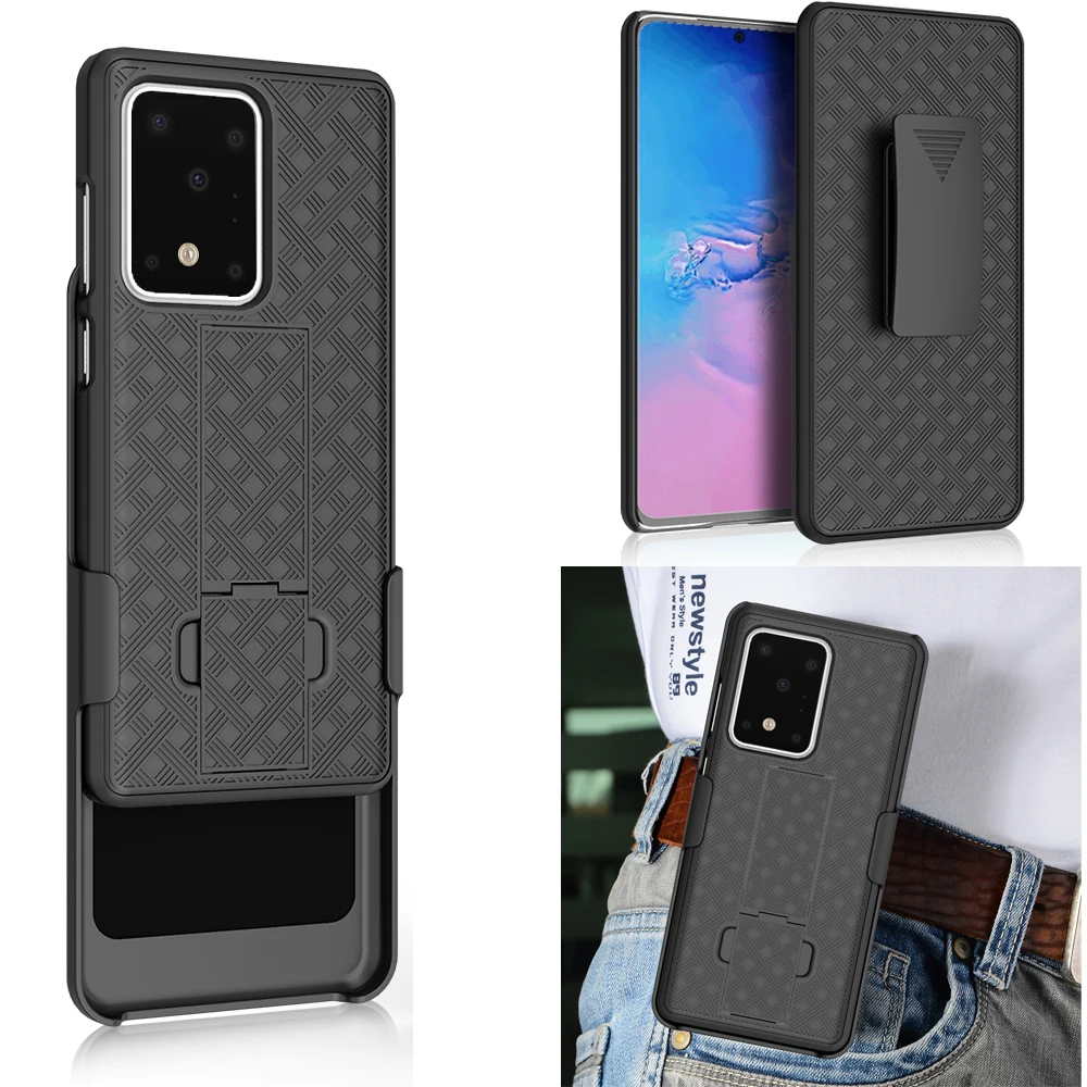 

Running Sport Holster Case Kickstand Swivel Belt Clip Phone Cover Holder for Samsung Galaxy Note10 20 Plus S22 S20 S21 Ultra S10