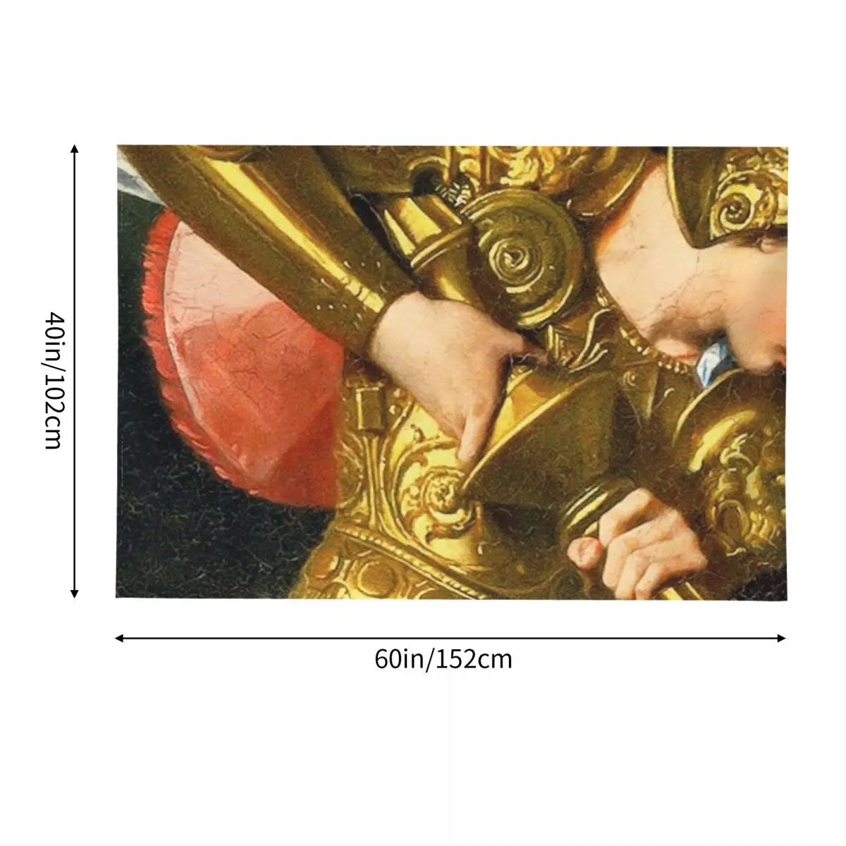 Жанна д'Арк живопись детали гобелен эстетическое украшение спальня декор