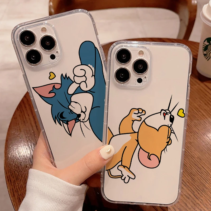 

TPU Cases For APPLE iPhone 11 12 13 Pro 12 13 Mini SE 2020 X XR XS Max Cartoon Cat Phone Cover Funda For iPhone 8 7 6s 6 Plus