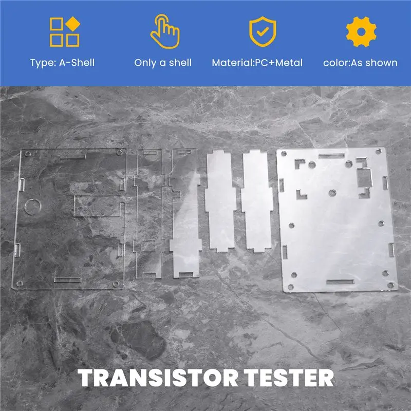 Измеритель ESR Y50A-LCR-T4, тестер транзисторов, диодов, триодов, емкости, SCR, индуктивности, новый (art.: 3920da786847b) - 3920da786847b