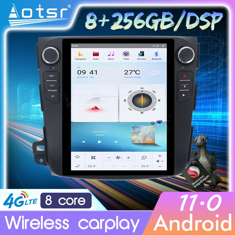 

Android 11 автомобильный Радио центральный мультимедийный плеер Carplay видео приемник для Mitsubishi Outlander 2006-2012 экран стерео головное устройство