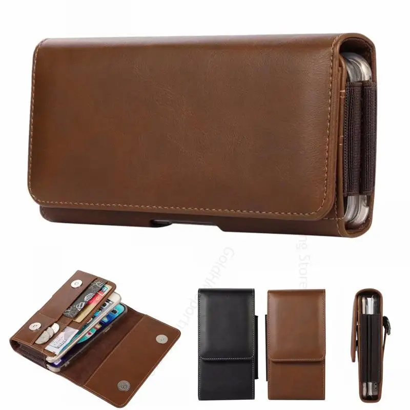 

Genuine Leather Phone Case For OPPO Realme 10 Pro Plus Magnetic Flip Case For Realme 10 Pro 9i 8s 8i 7 8 9 Pro Waist Wallet Bag