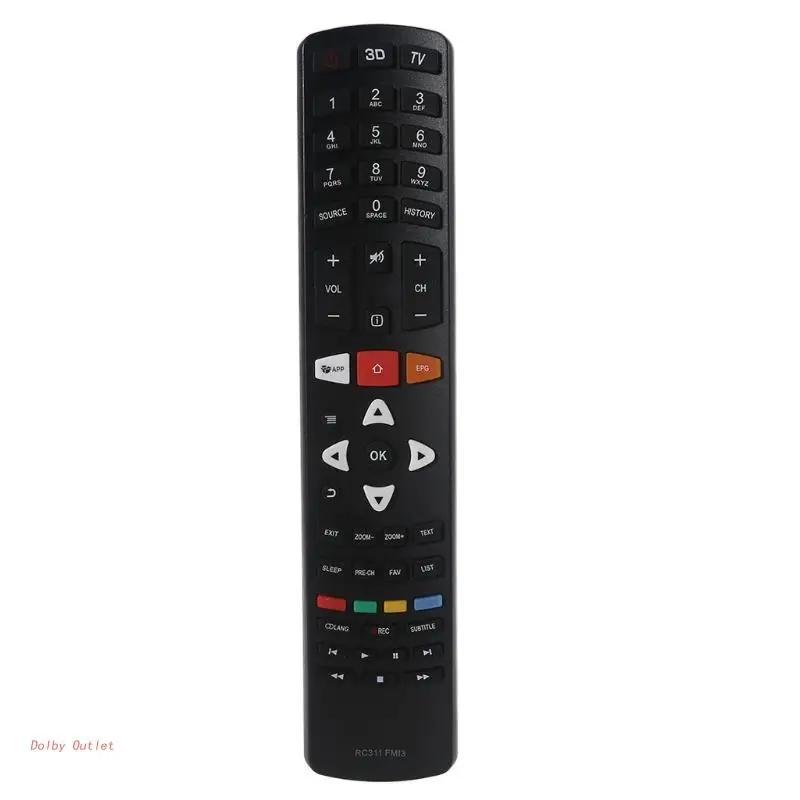 Y5JF RC311 FMI3 пульт дистанционного управления для TCL 4K L32S4690S L55P1US L43P2US L49P2US