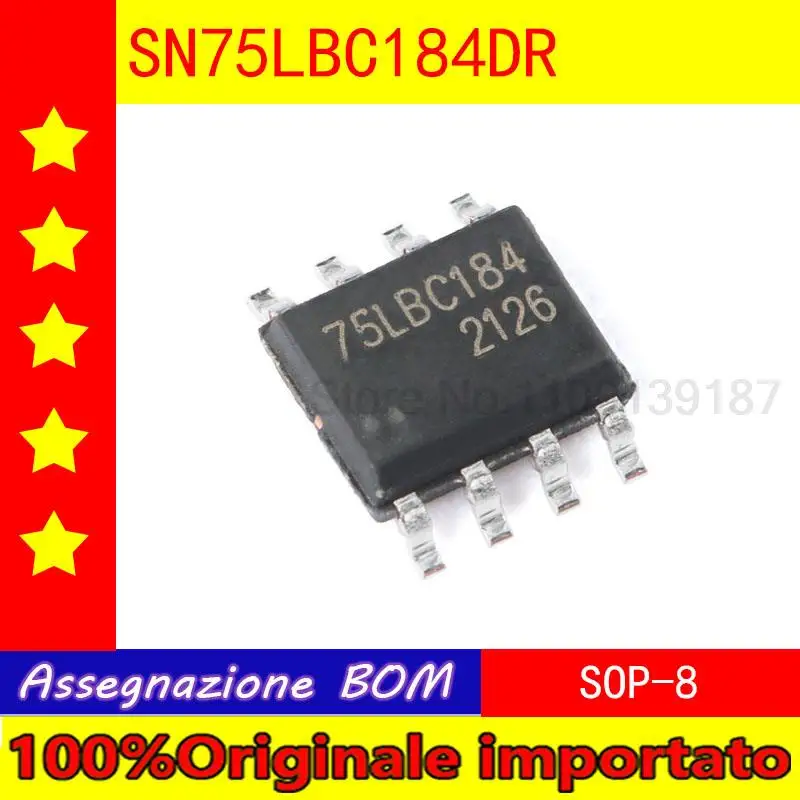 

100% Оригинальный импортный UMW SN75LBC184DR SOP до восьми стран со стандартной шкалой подавления напряжения
