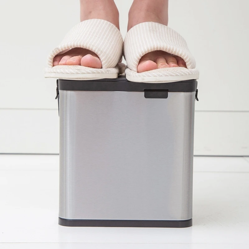 Настенный контейнер для мусора из нержавеющей стали организации современных