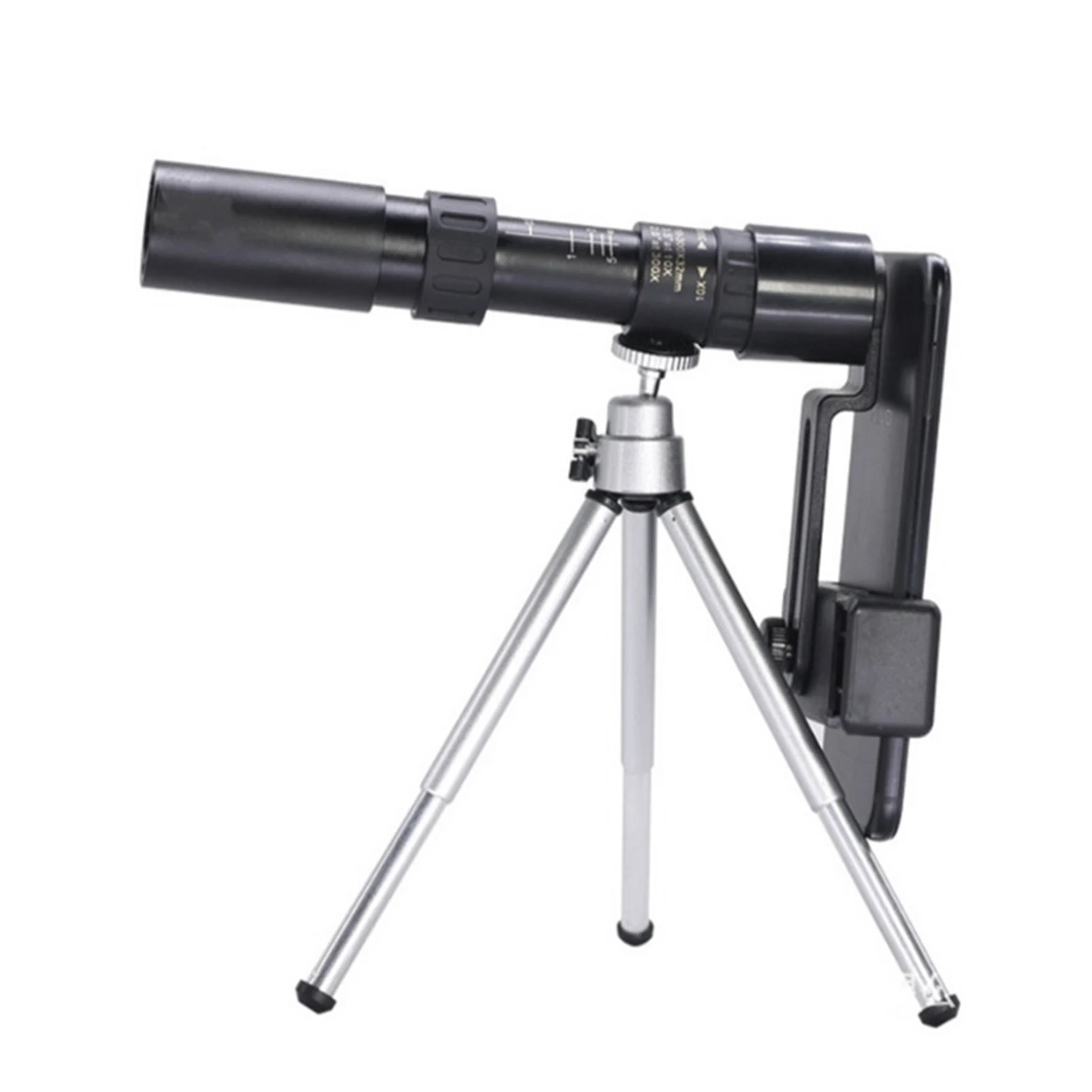 

10-300x40 Monocular Telescope HD Zoom Outdoor Camping Sightseeing Portable BQK4 Prism Metal Kids Adults Powerful Professional