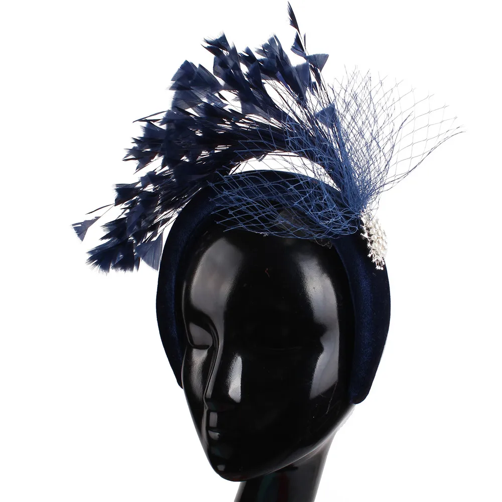 Элегантные женские классические свадебные головные уборы красивые повязки для